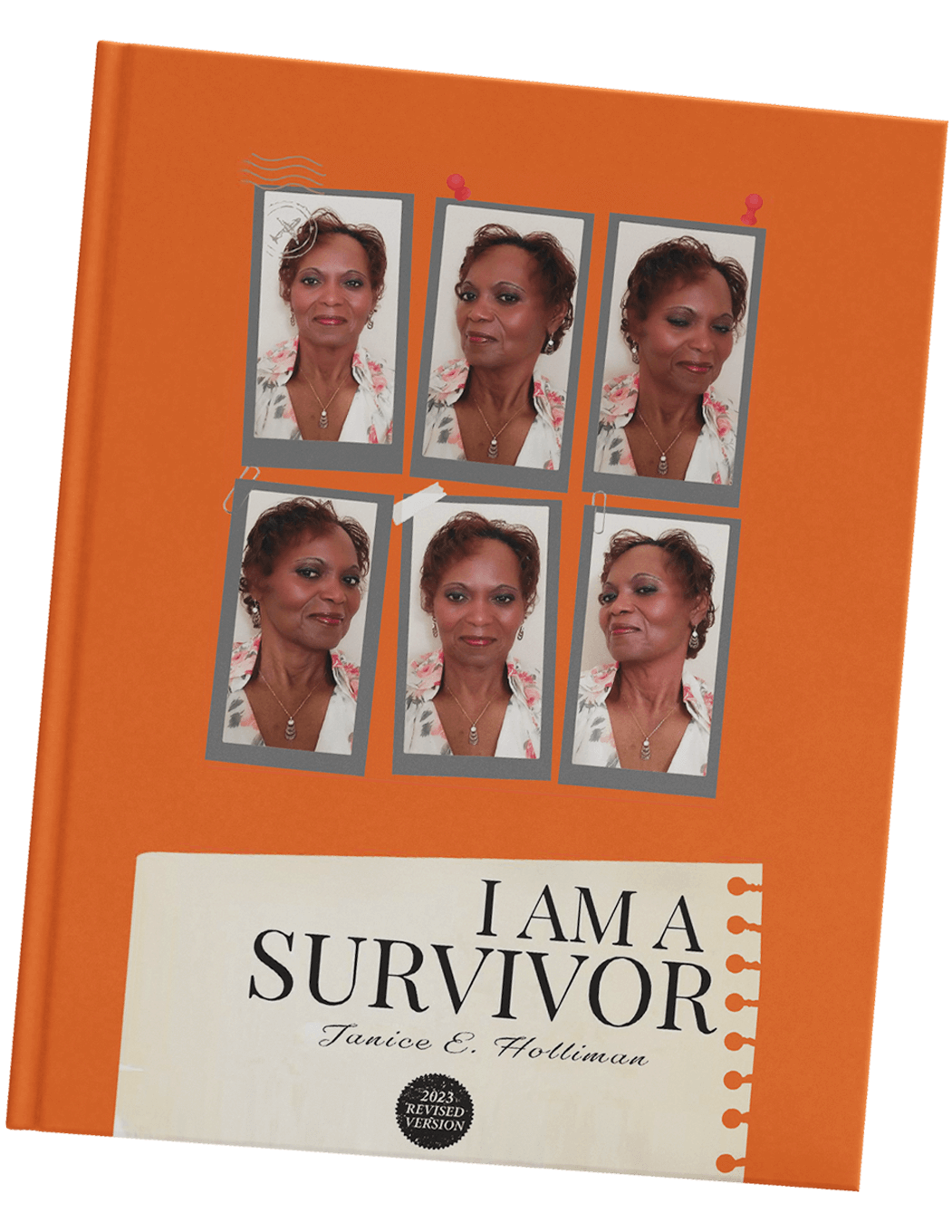 I Am A Survivor Hardcover Book Mockup